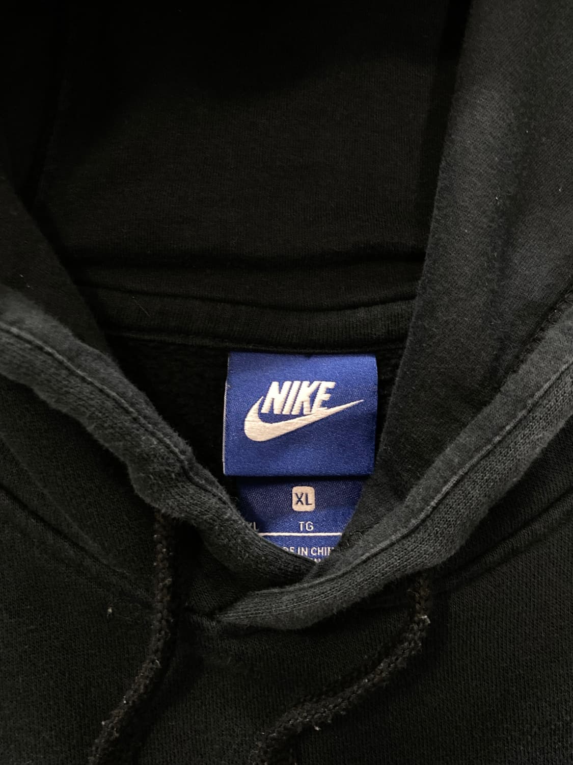 나이키 블랙 후드티 XL 상품이미지3