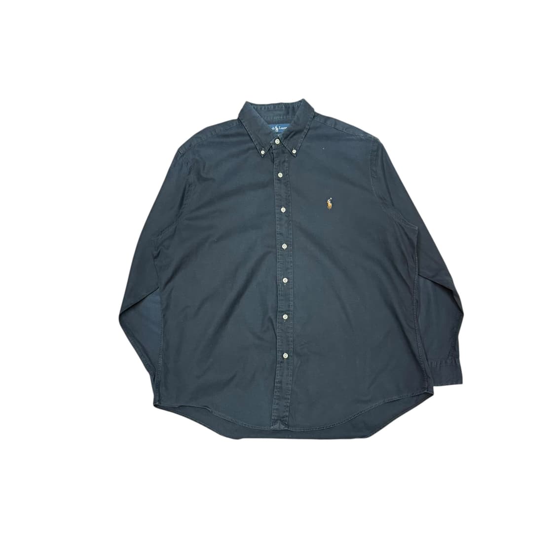 [XL] 폴로 네이비 옥스포드 셔츠 상품이미지3