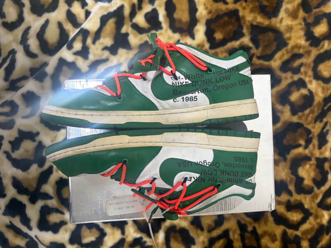 나이키 오프화이트 덩크 그린 280 상품이미지2