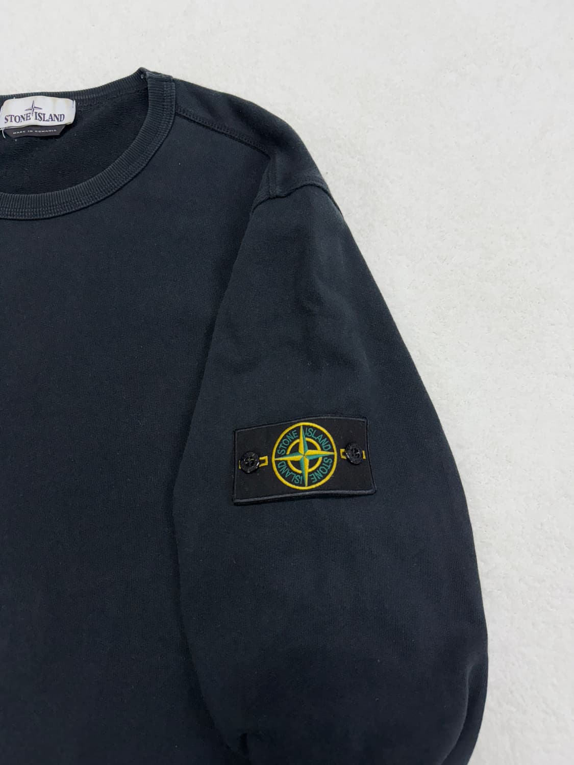 스톤아일랜드 패치 맨투맨 (XL) 상품이미지3