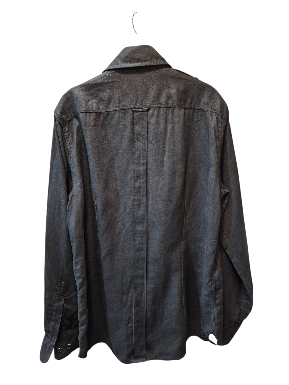 SABISABl블랙견장 린넨셔츠 상품이미지2