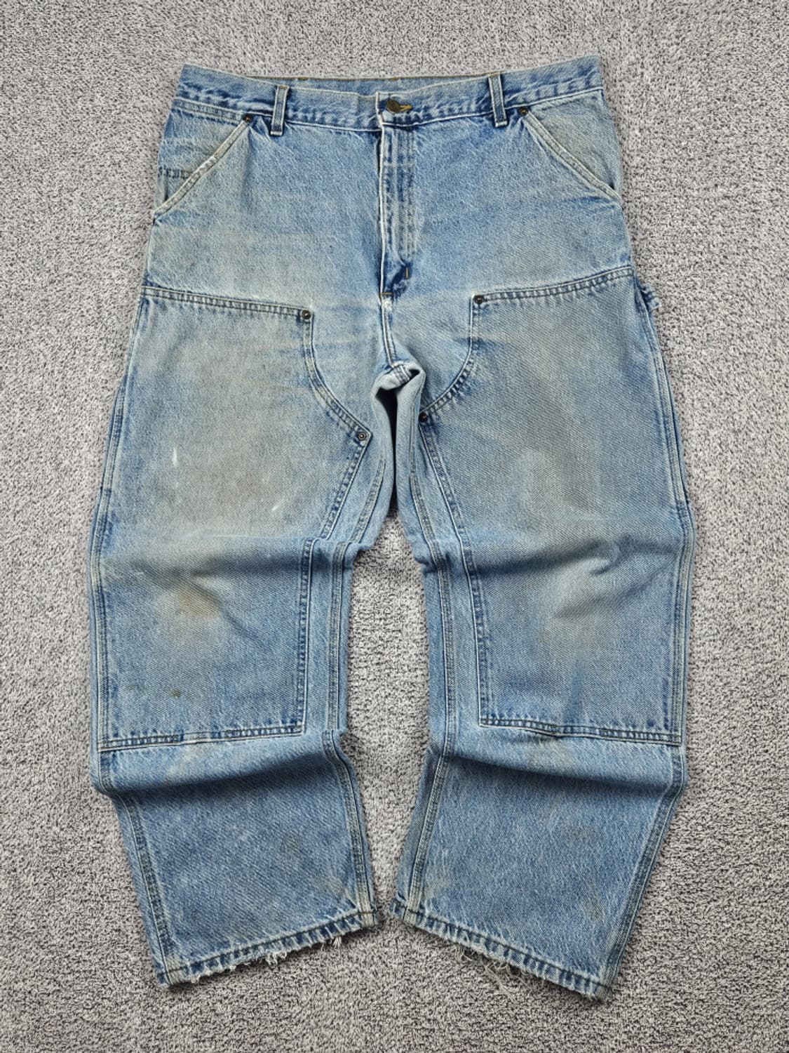 칼하트 데님 더블니 카펜터 워크 팬츠 ( 38X30 ) / 10412 상품이미지1