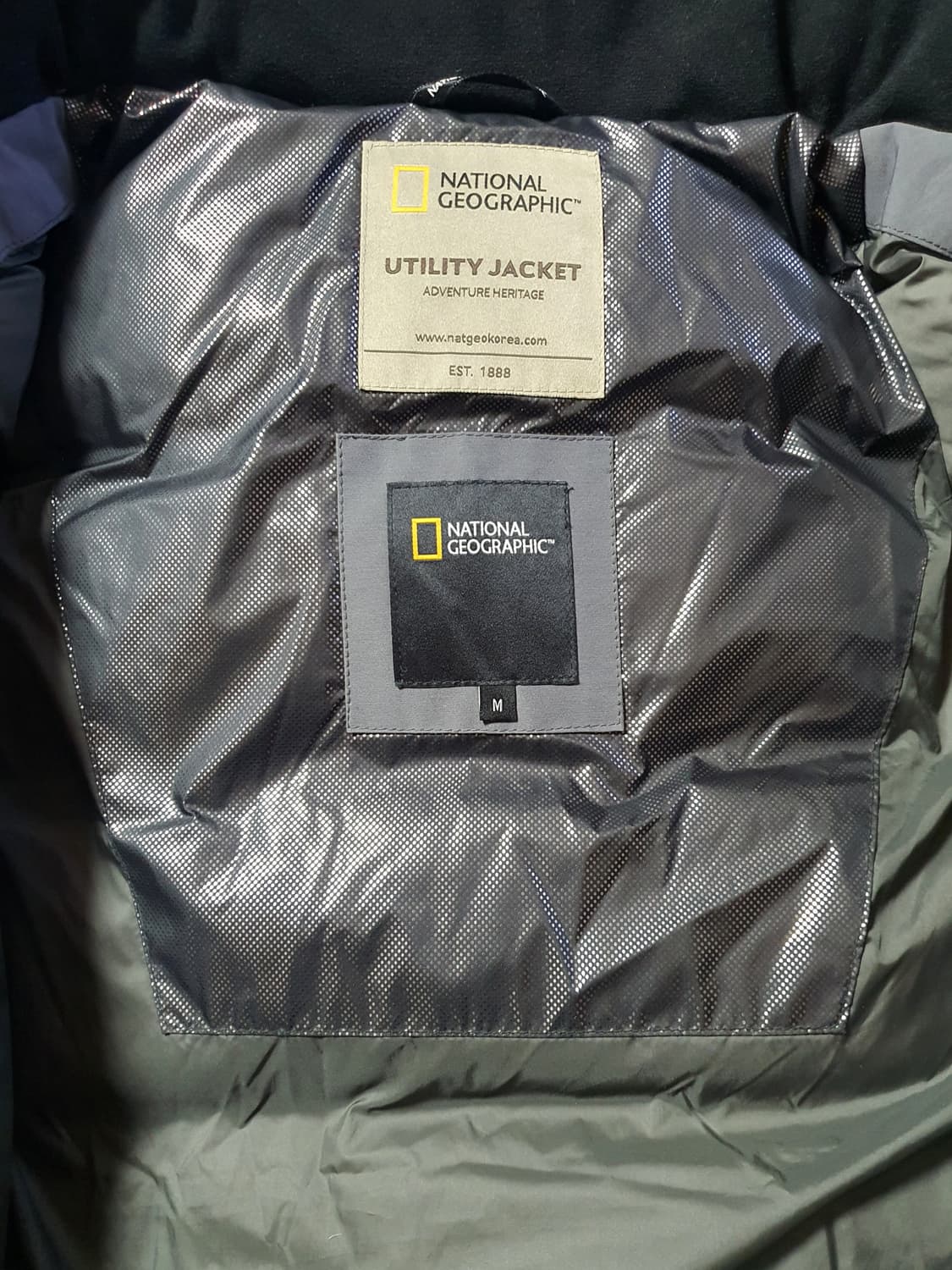 (새상품) 내셔널지오그래픽 벨루가 덕다운 패딩 95-100 상품이미지3