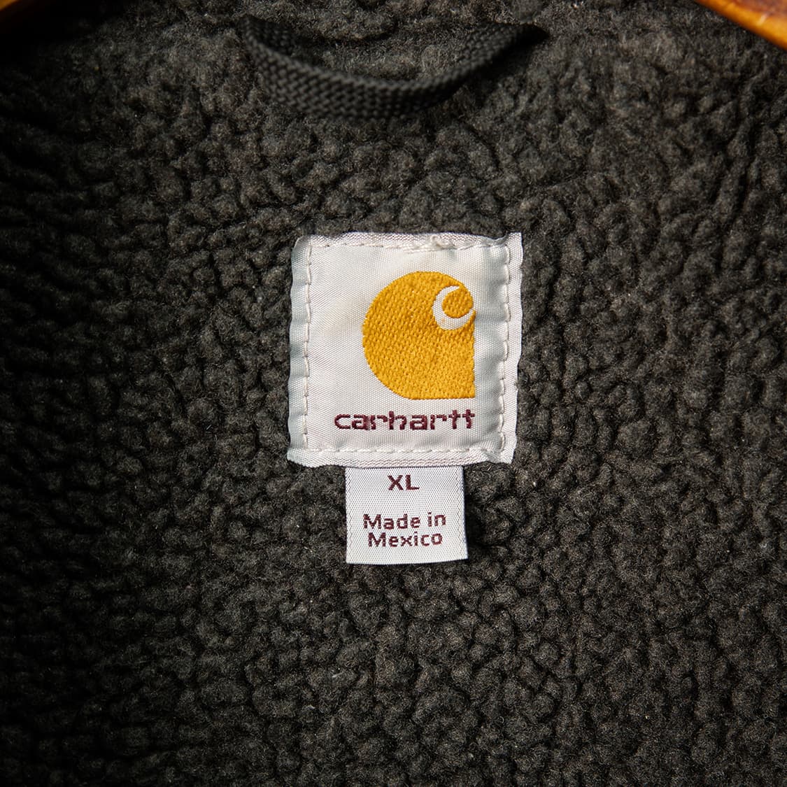[XL] 칼하트 V33 샌드스톤 쉐르파 라이닝 모크넥 베스트 브라운  상품이미지6