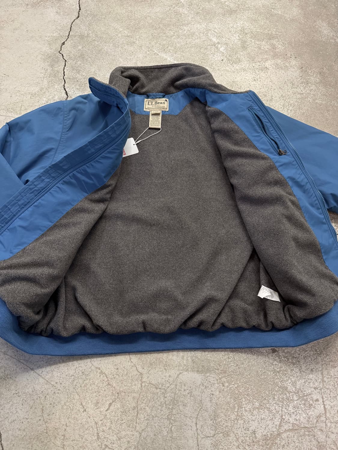 엘엘빈 플리스 라이닝 웜업자켓 상품이미지6