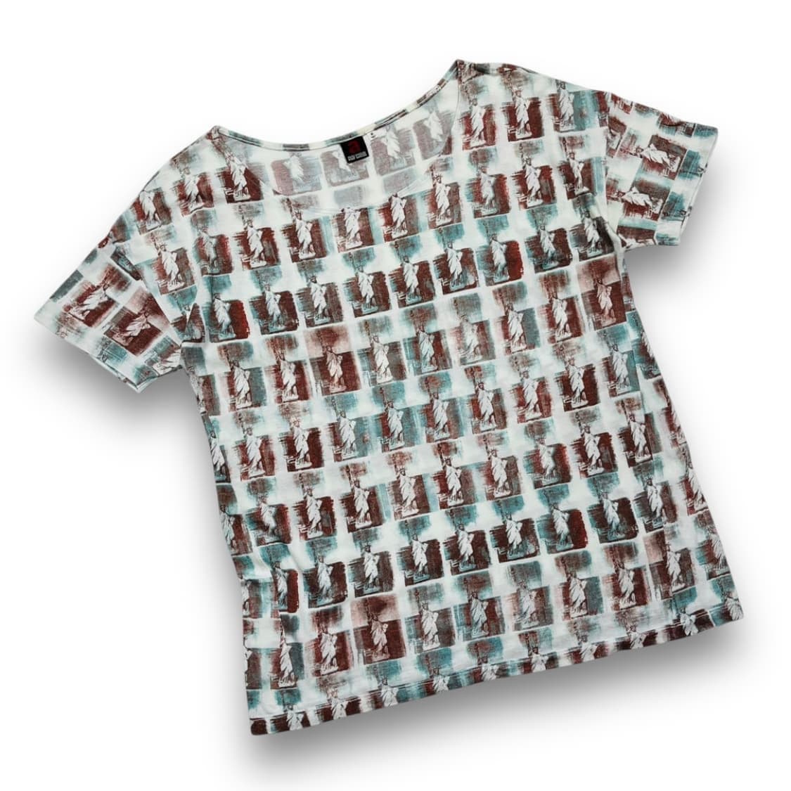 앤디 워홀 x U 풀 프린트 반팔 티셔츠 상품이미지1