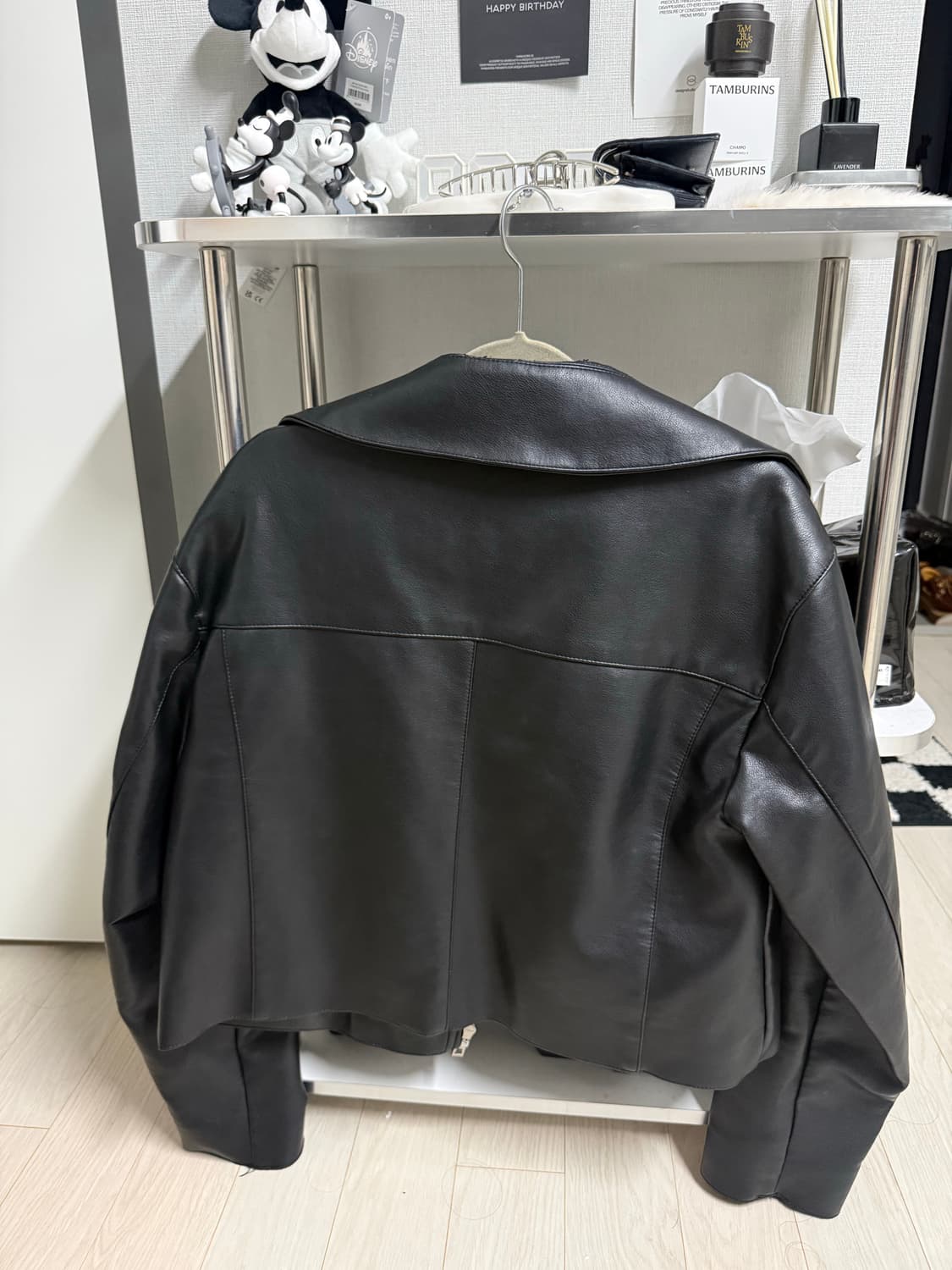 라퍼지우먼 레더자켓 상품이미지2