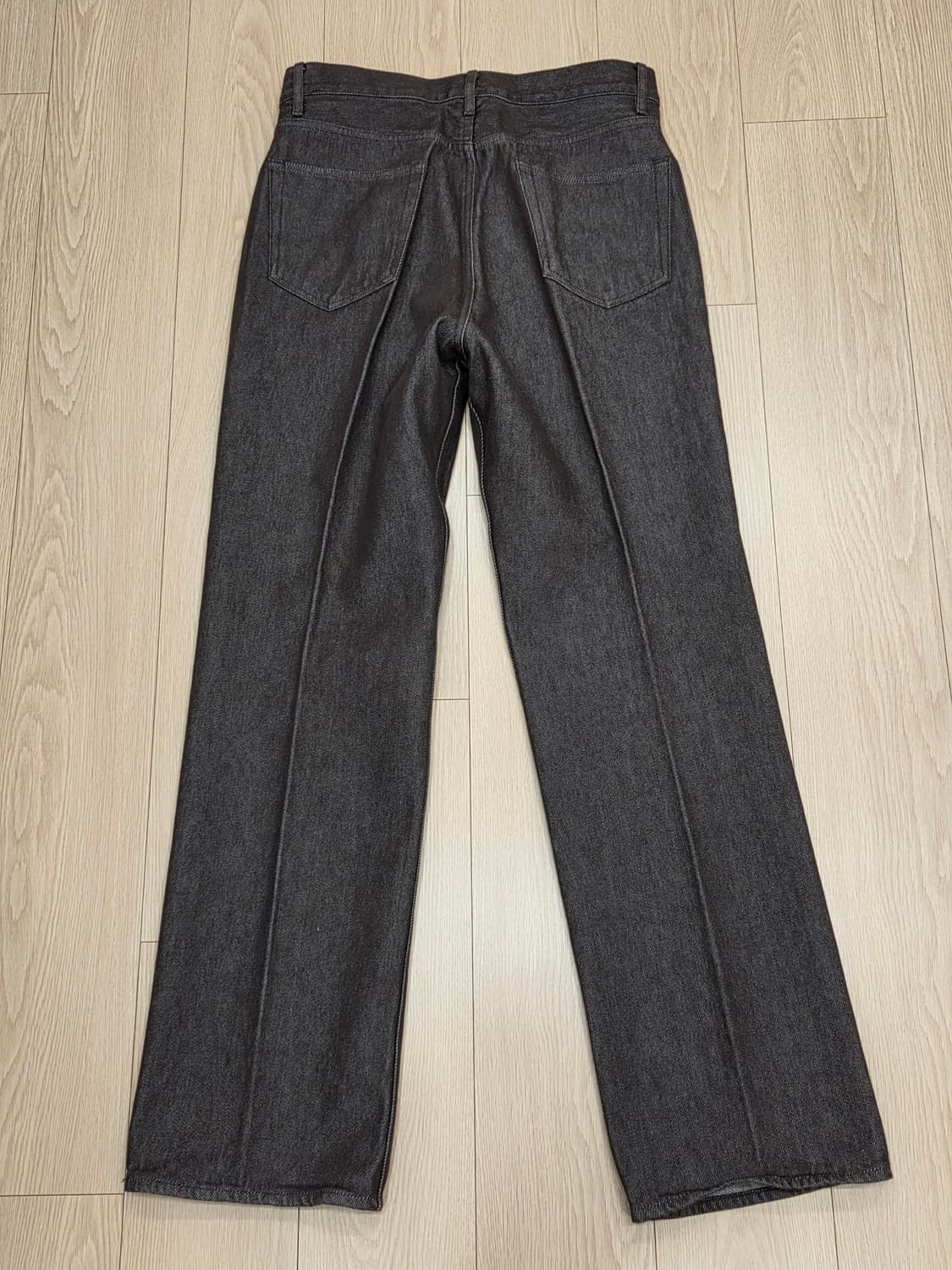 하드 트위스트 데님 5P 팬츠 브라운 상품이미지5