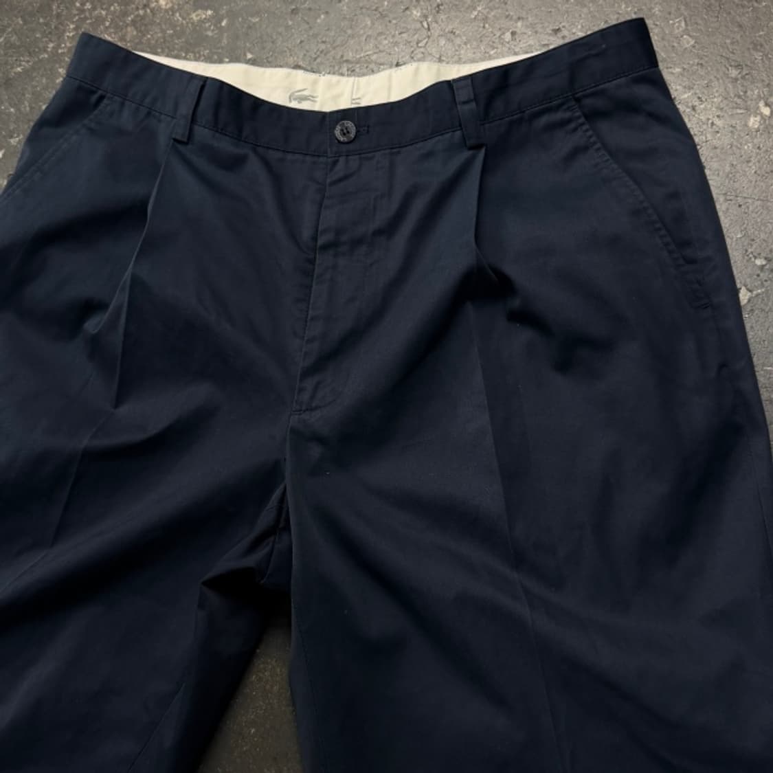 34 라코스테 원턱 치노팬츠 상품이미지2