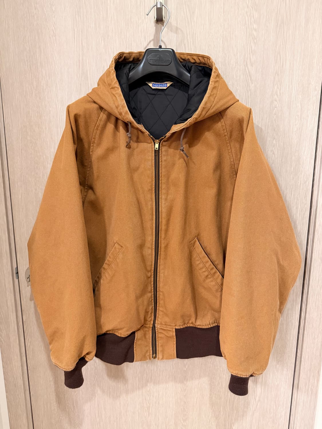 슈가케인 24fw 코튼 덕 캔버스 페디드 워크 파카 상품이미지1