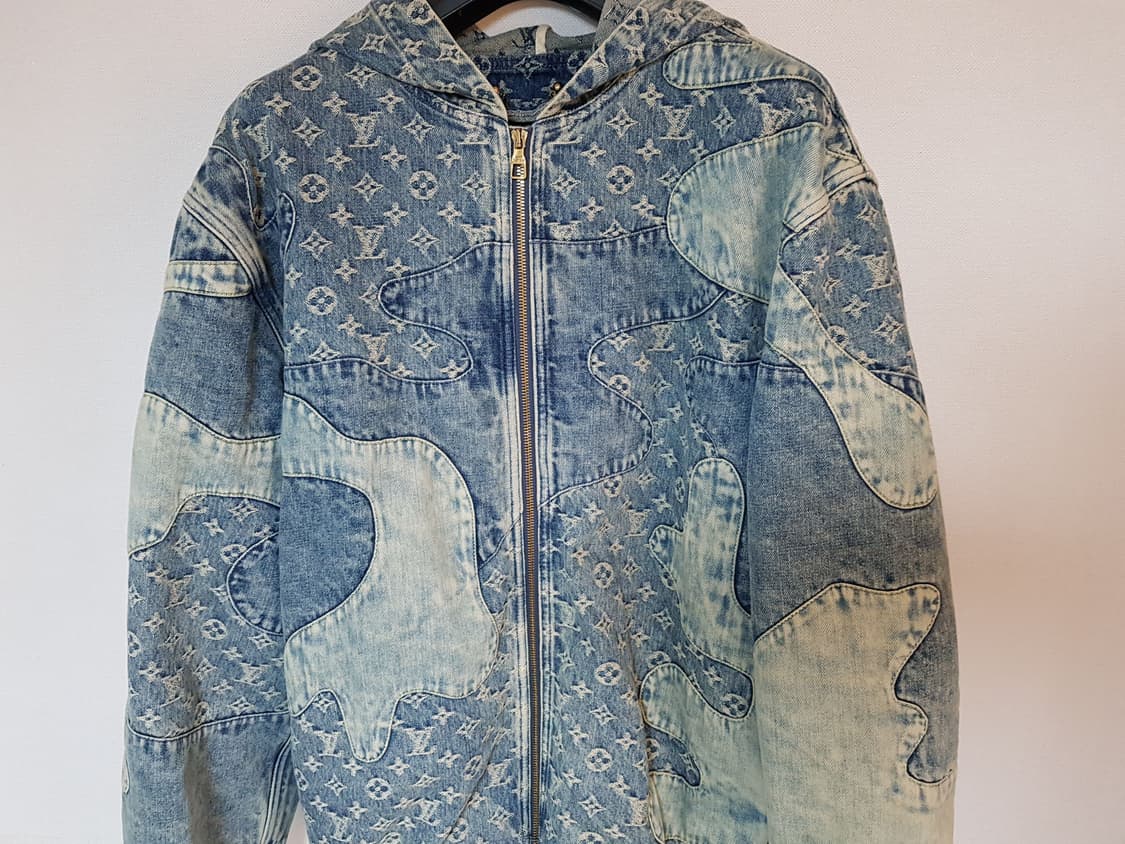 루이비통 니고 후드 데님 자켓 상품이미지3