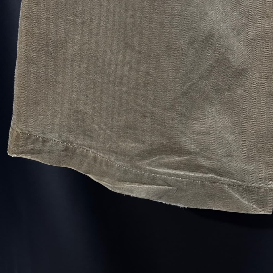 48) 아워레가시 마운트 카고 팬츠 올리브 헤링본 상품이미지6