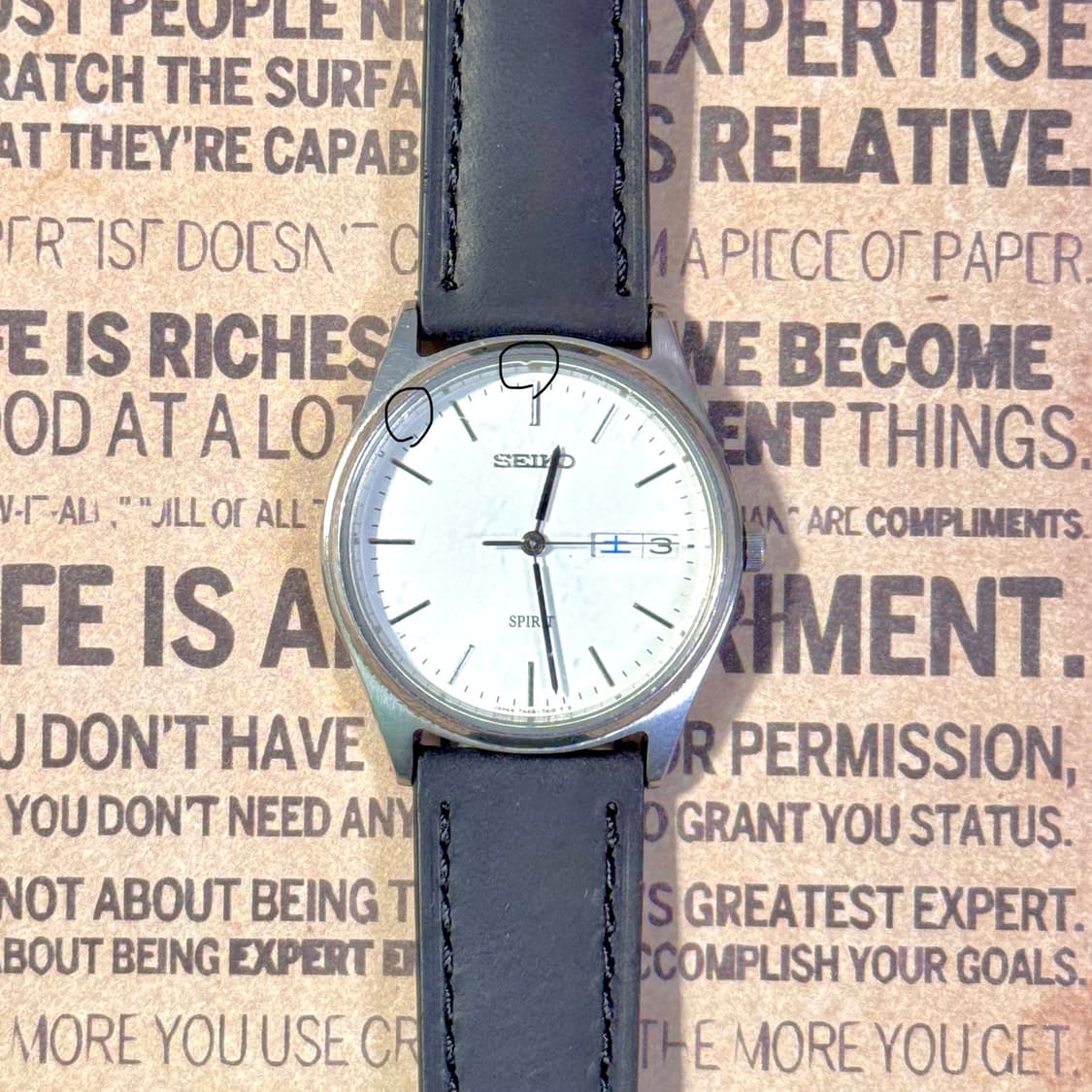 Seiko spirit (세이코 스피릿) Day-Date 상품이미지6