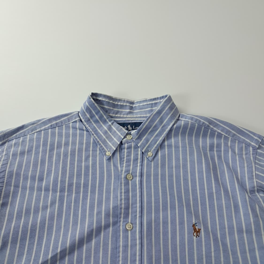 CK865 XL 폴로 00s 블루 스트라이프 셔츠 남방 상품이미지2