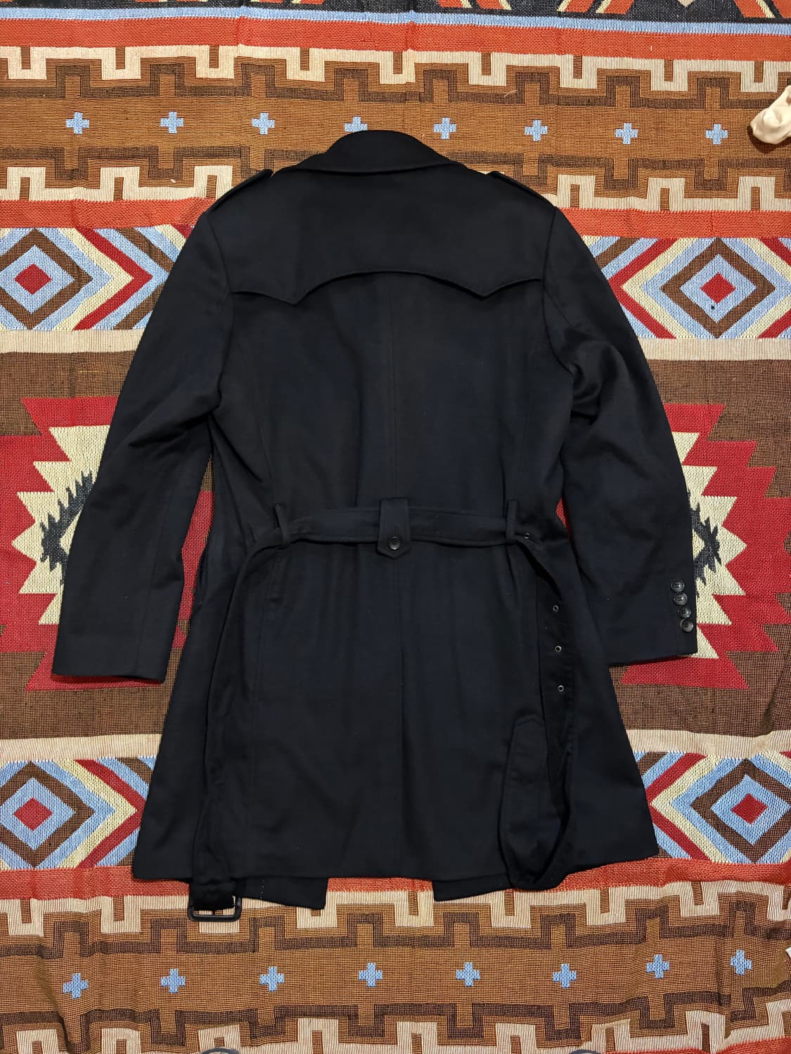 100) 캐시미어 트랜치 코트 상품이미지8