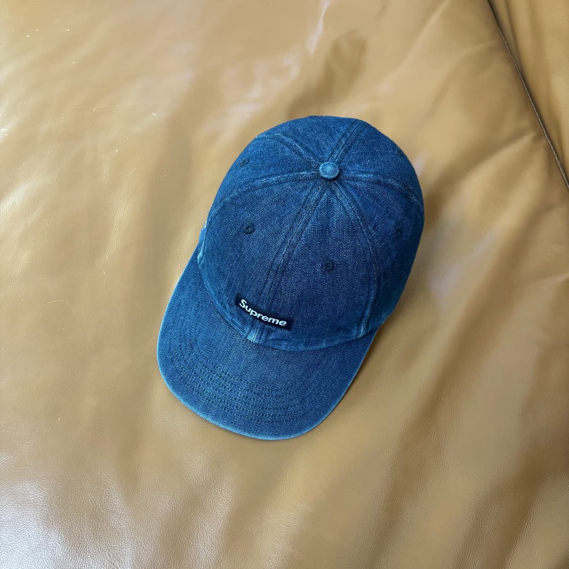 슈프림 6패널 볼캡 모자 워시드 데님 상품이미지5