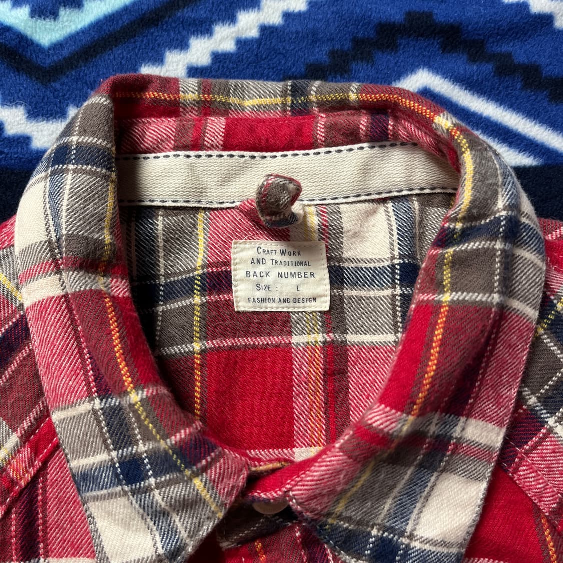 BACK NUMBER 웨스턴 셔츠 (실측확인) 상품이미지3