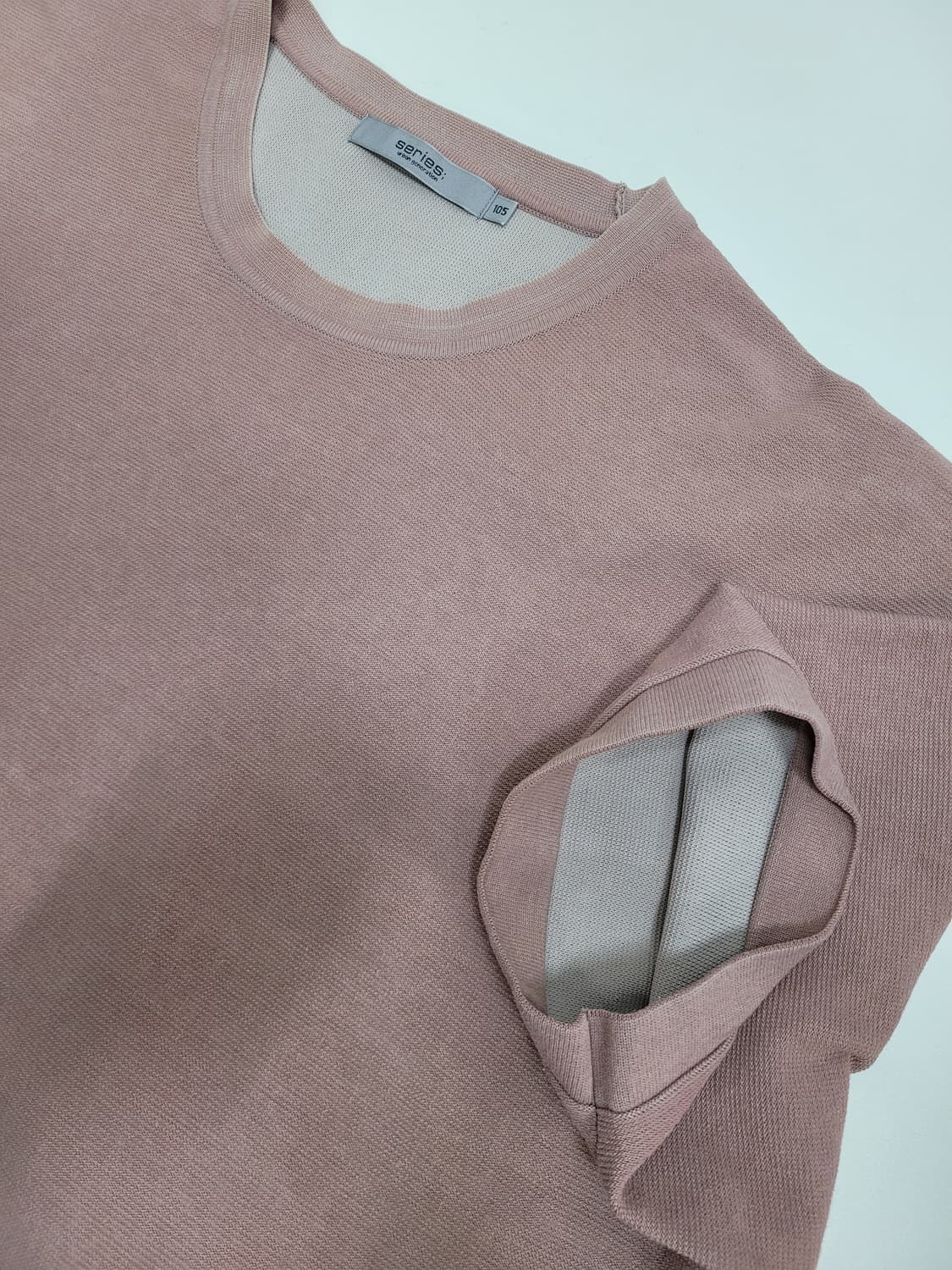 Series 22SS 시리즈 데일리 풀오버 티셔츠 / 남 105 인디핑크 상품이미지3