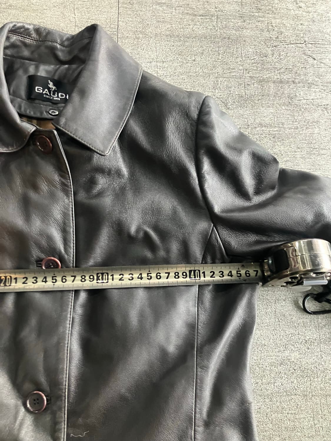 Gaudi 아메카지보헤미안 긱시크 4버튼 레더자켓 상품이미지2