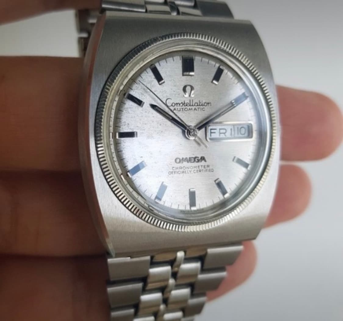Omega 빈티지 오메가 컨스틸레이션 백금베젤 보카시 오리지날 다이얼 상품이미지1