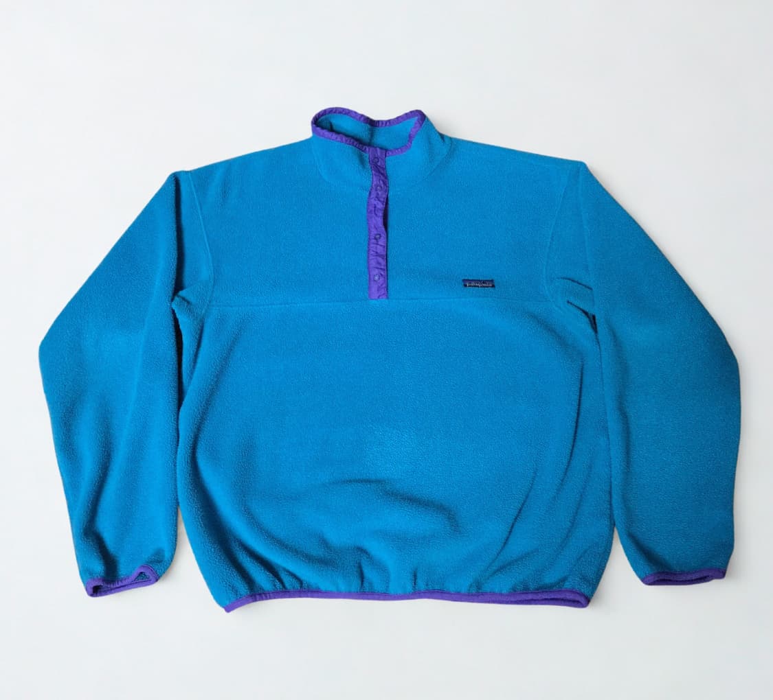 (M)파타고니아 80s Usa 틸블루 신칠라 플리스 후리스 상품이미지1
