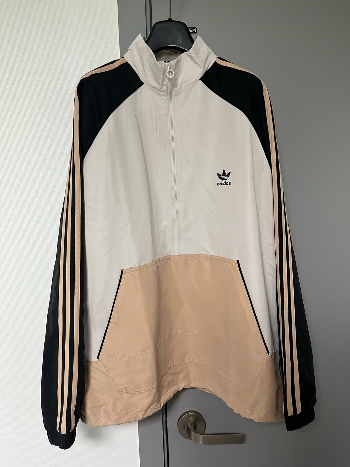 아디다스 하프 집업 바람막이 L 상품이미지1