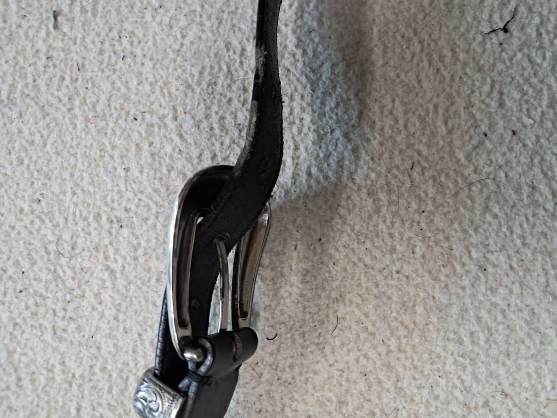 세비지 웨스턴 가죽벨트 상품이미지5