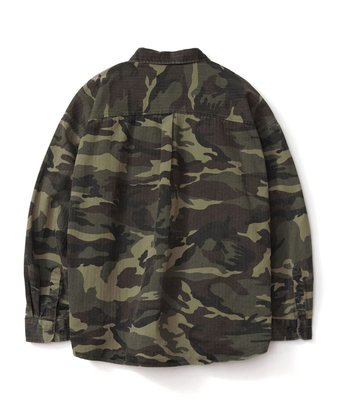 테이크이지 자이언트핏 카모 셔켓 자켓 카모 베이지 S 상품이미지4