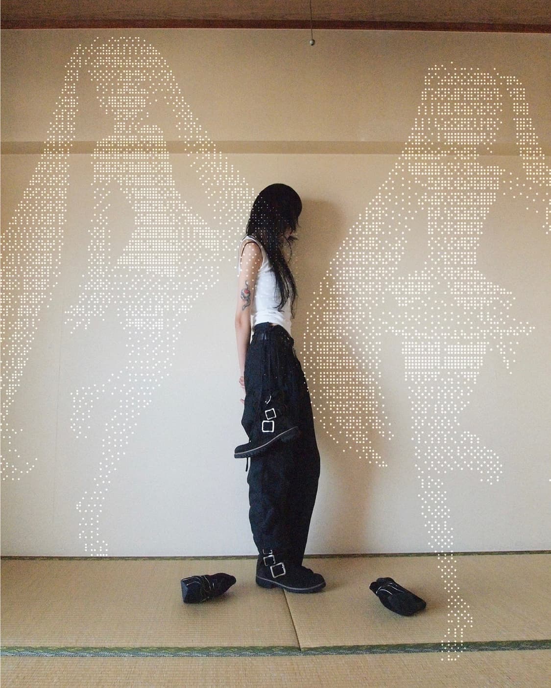 BED j.w. FORD 18SS 더블 레이어 러프컷 트라우져 상품이미지2