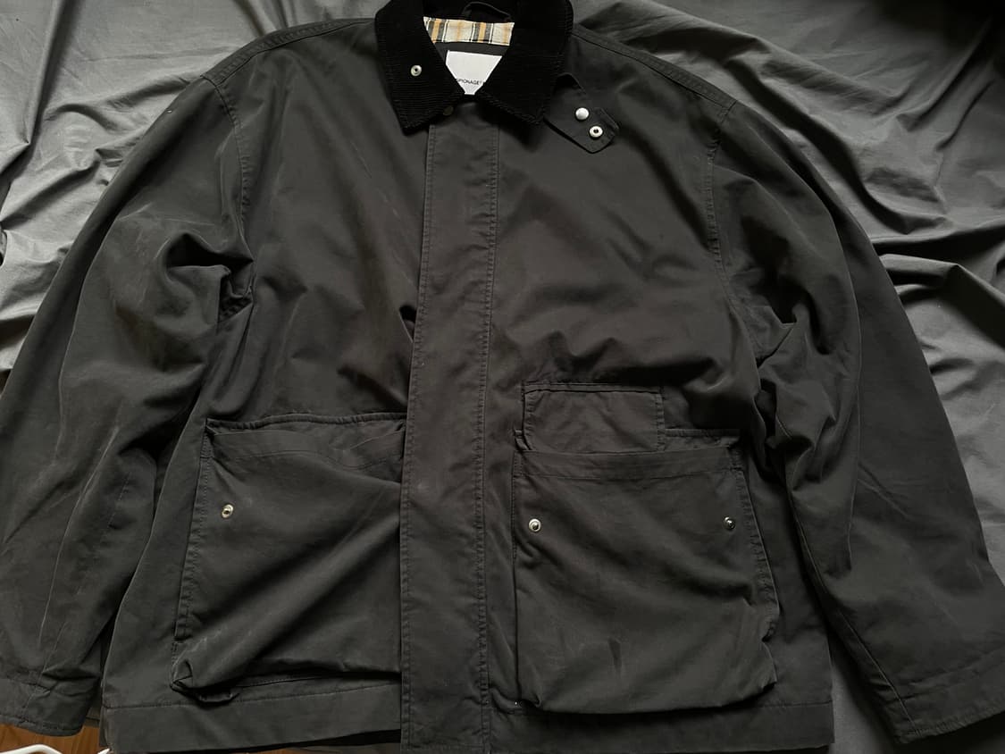 에스피오나지 헌팅자켓 블랙 상품이미지2