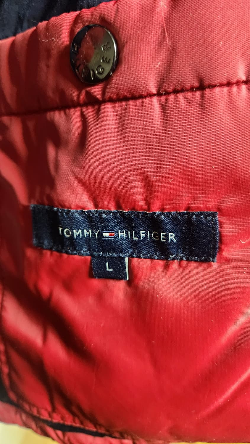 타미 레드 패딩조끼 L 105 상품이미지5