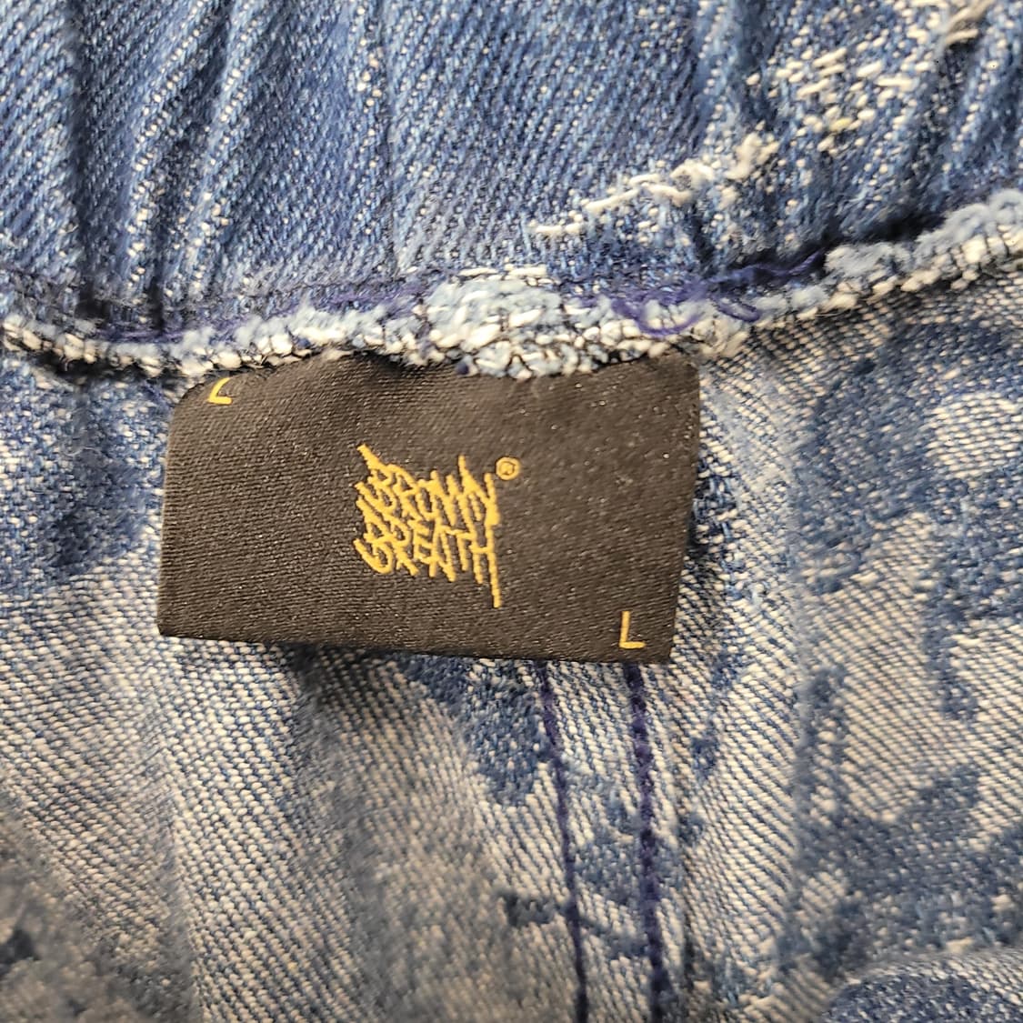 Brown Breath 브라운 브레스 tag glitch 팬츠 상품이미지4