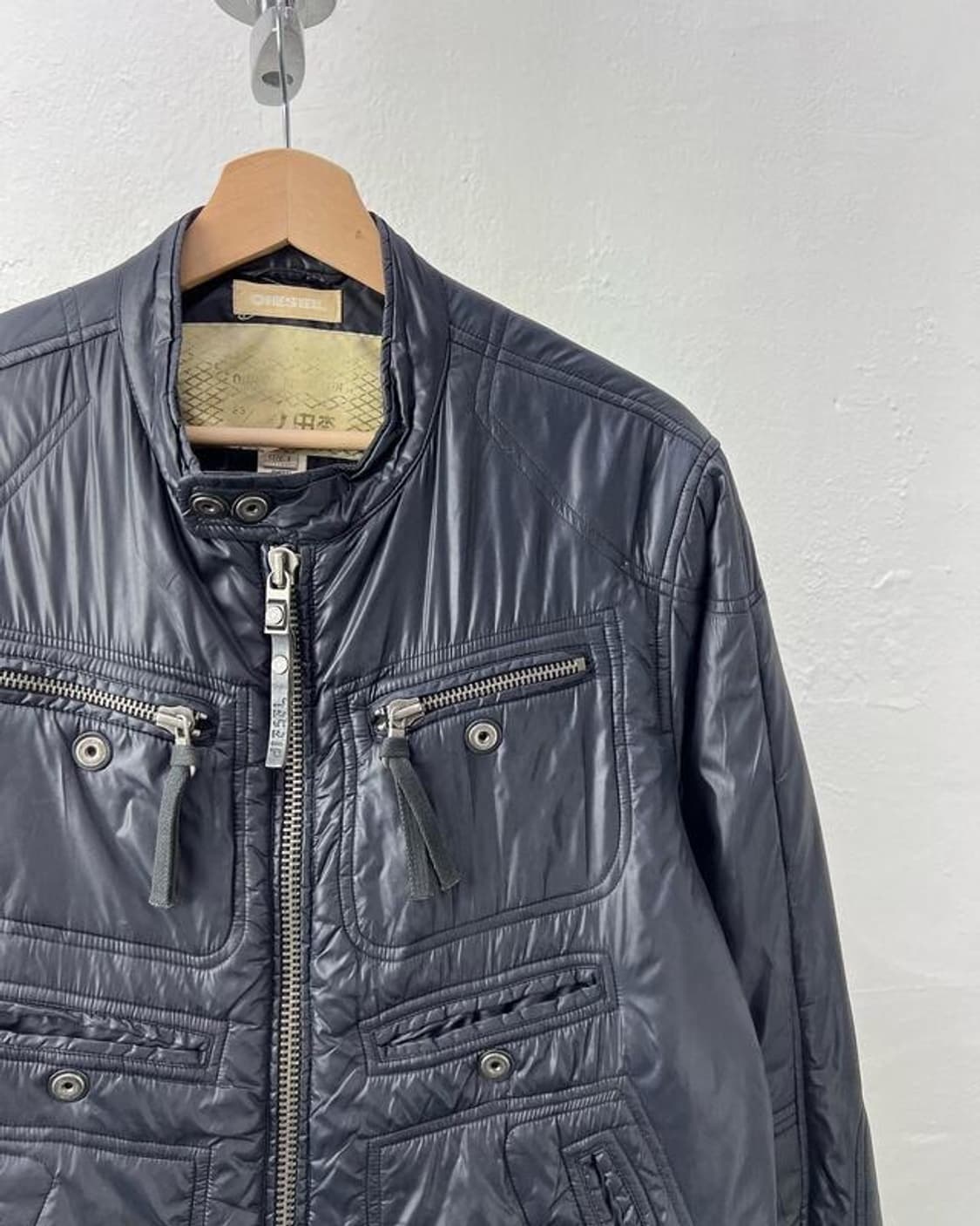 디젤 멀티포켓 패디드 바이커 자켓 상품이미지4