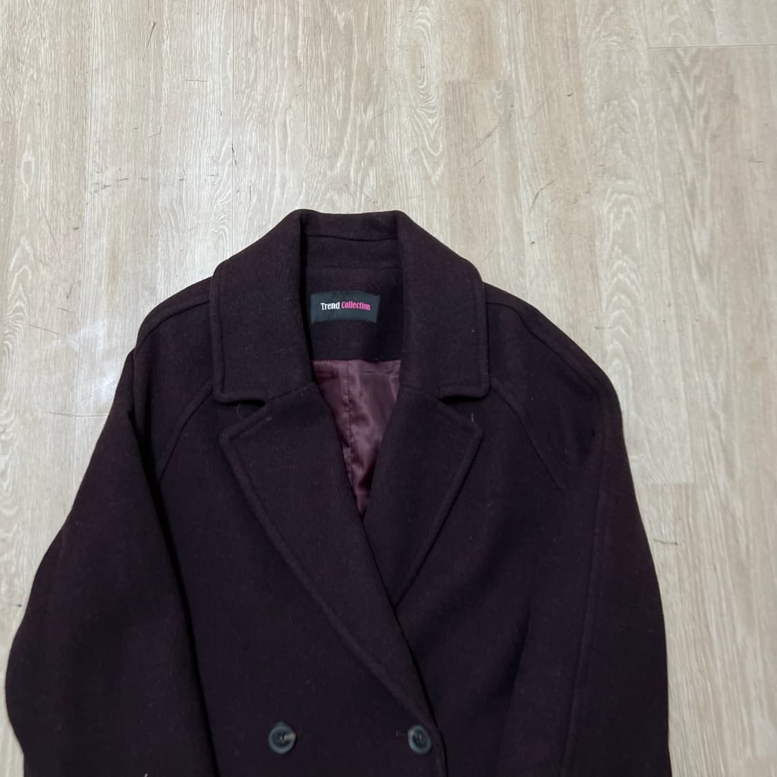 트렌드 컬렉션 여성 모직 더플 코트 FREE  상품이미지2