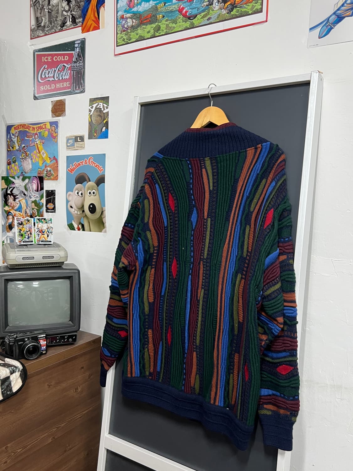 Limnos 오스트렐리아 빈티지 쿠지 스타일 꽈배기 니트 가디건 상품이미지6