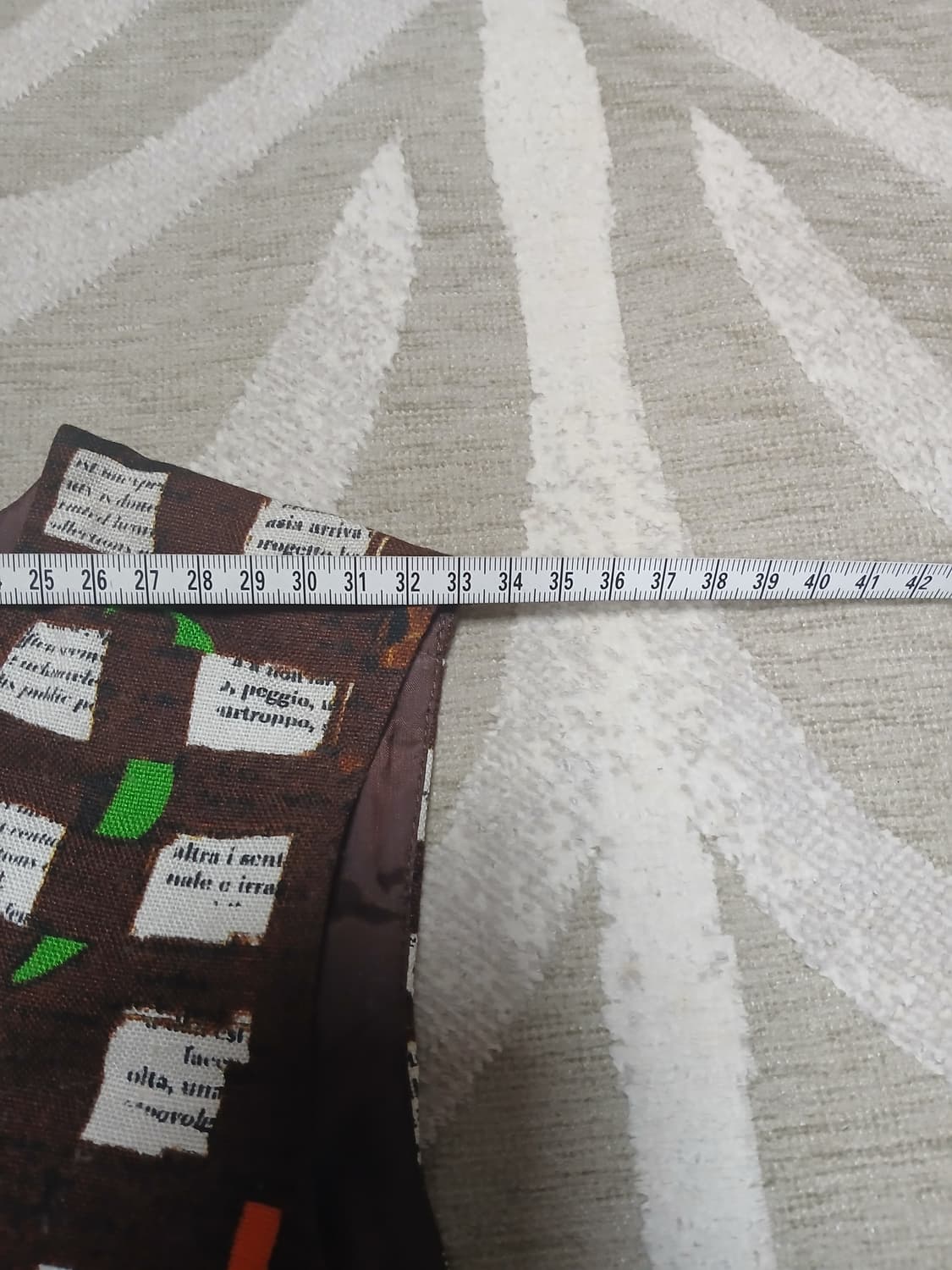 모스키노 엔틱 텍스트 패턴 원피스  상품이미지7