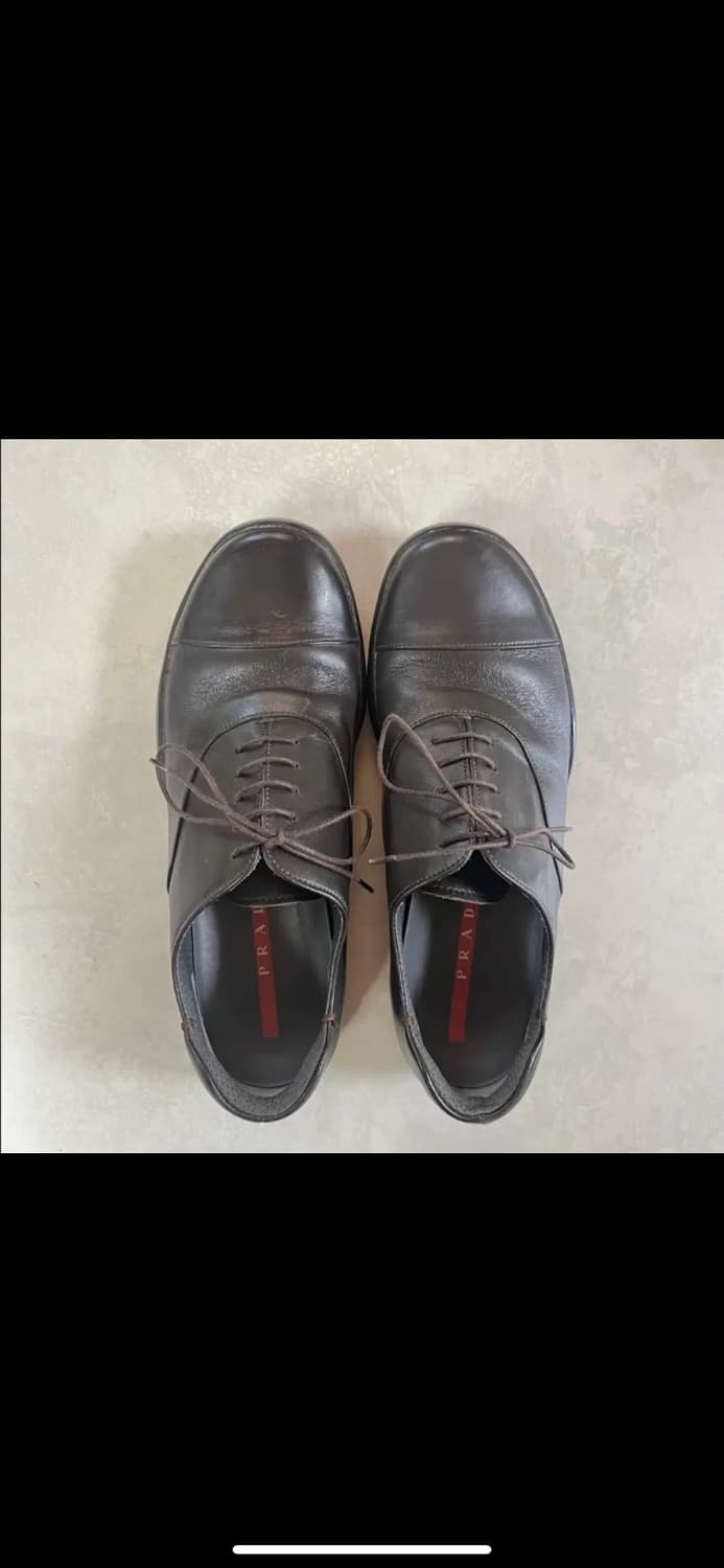 [265] Prada sports brown derby shoes 상품이미지2