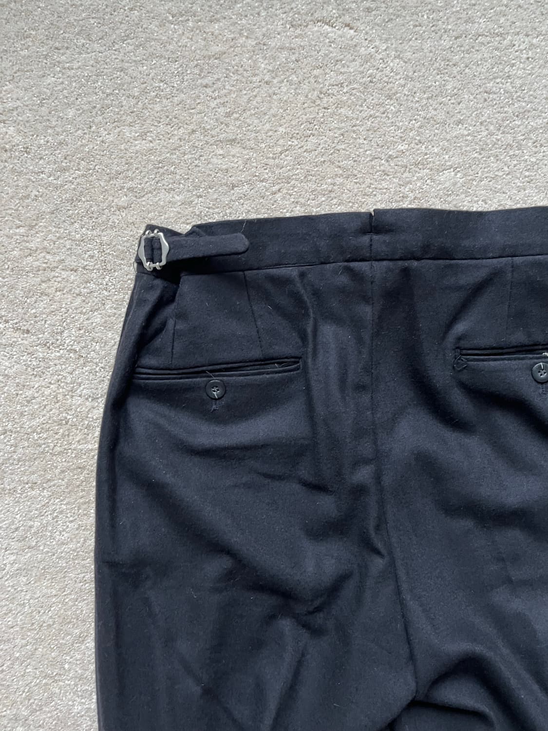 테스토리아 울 테일러드 트라우저 (29-30) 상품이미지8