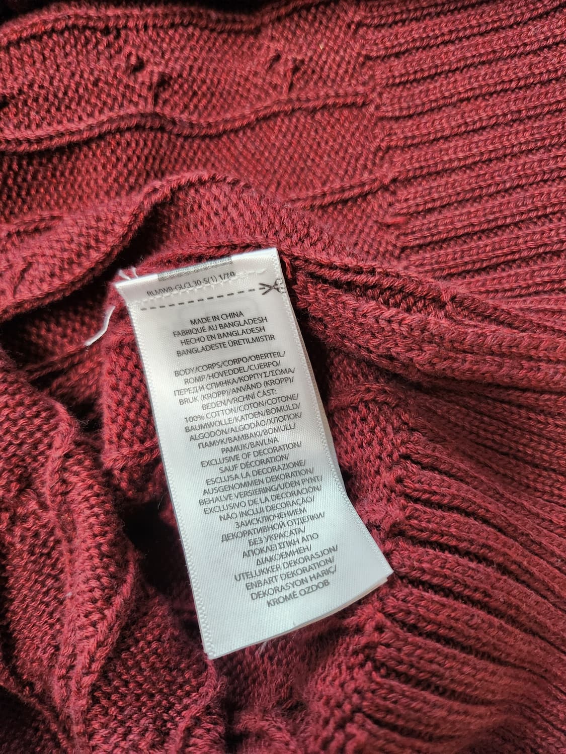 폴로랄프로렌 케이블하프집업(L 상품이미지6