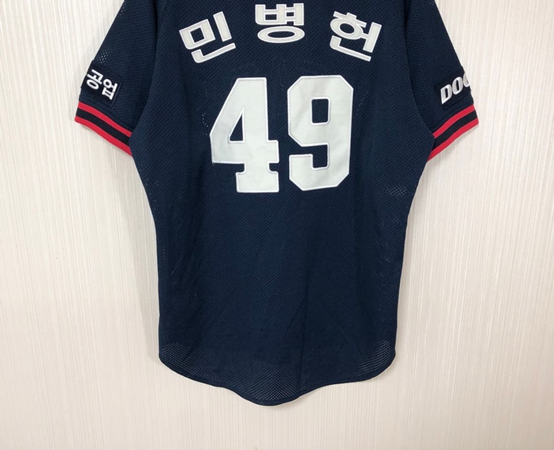 KBO 위팬 두산베어스 올드원정 유니폼/져지 105 #49 민병헌 상품이미지9