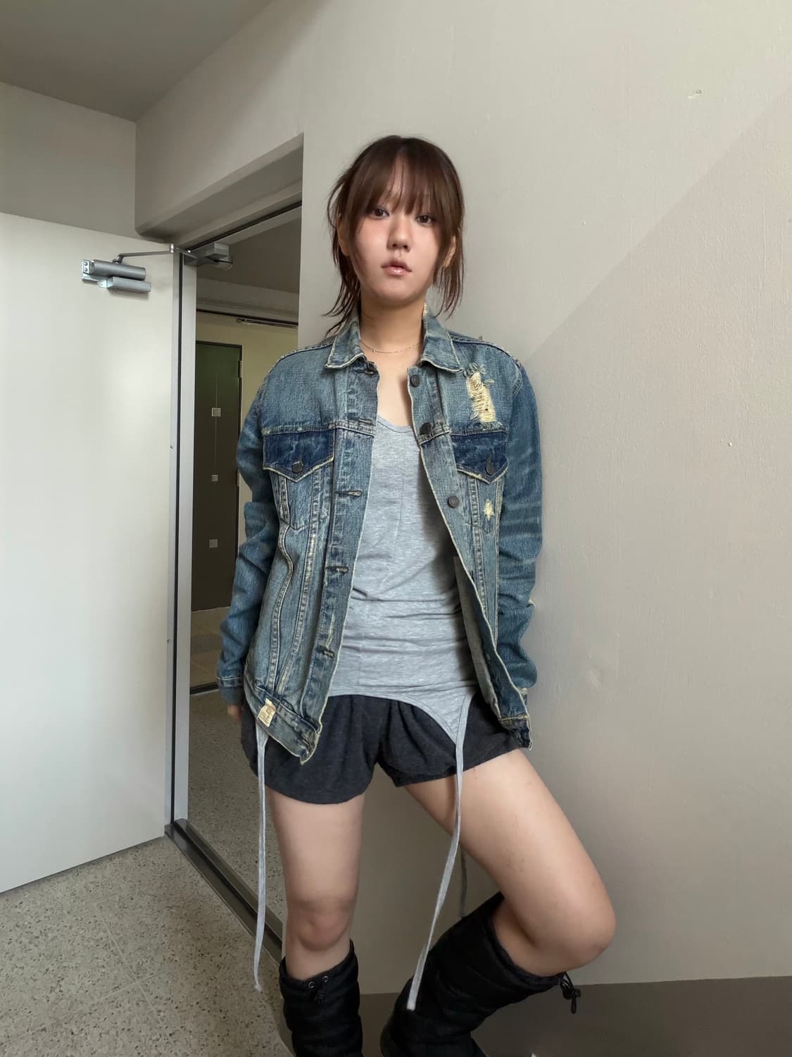 아베크롬비 데님 자켓 상품이미지4