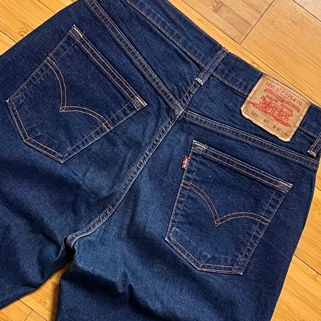 리바이스 583 87 데님팬츠 W31 L34 상품이미지4