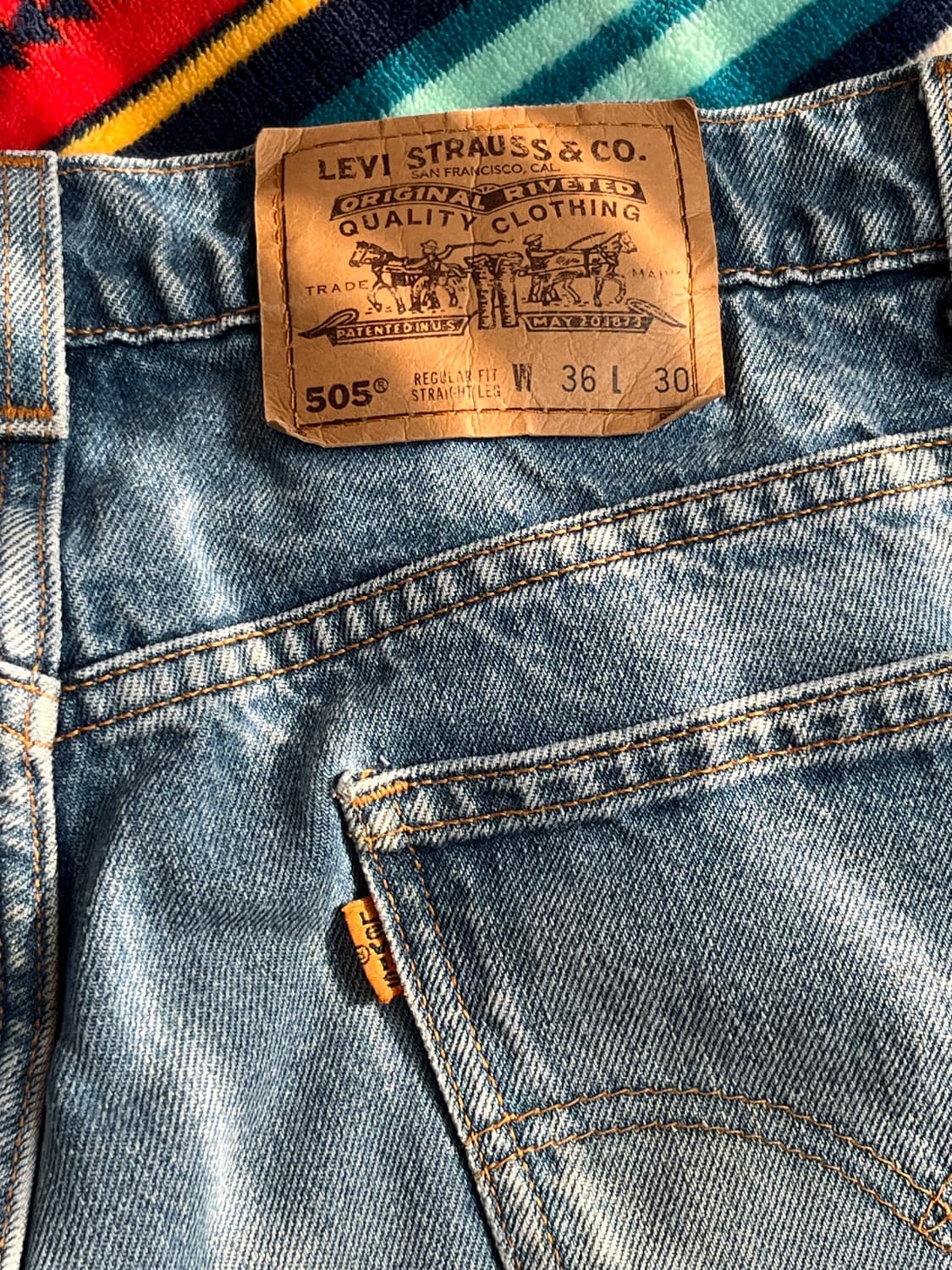 리바이스 505 오렌지탭 상품이미지3