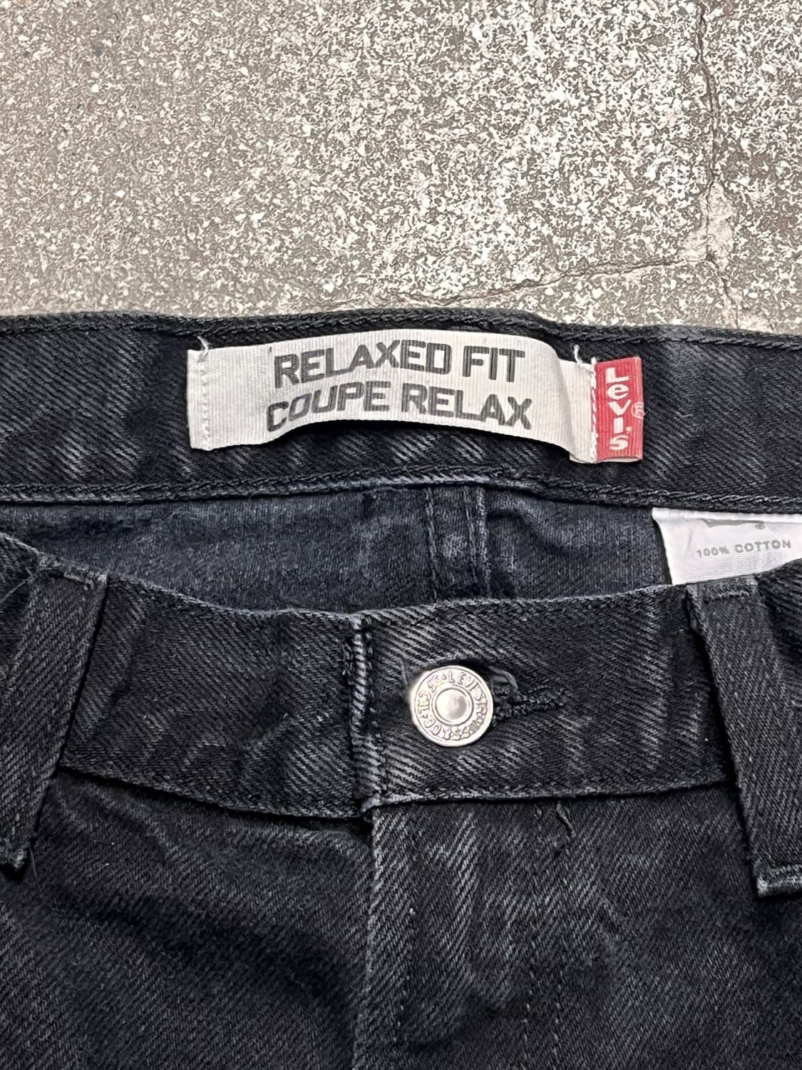 00‘s 리바이스550 블랙진 상품이미지4