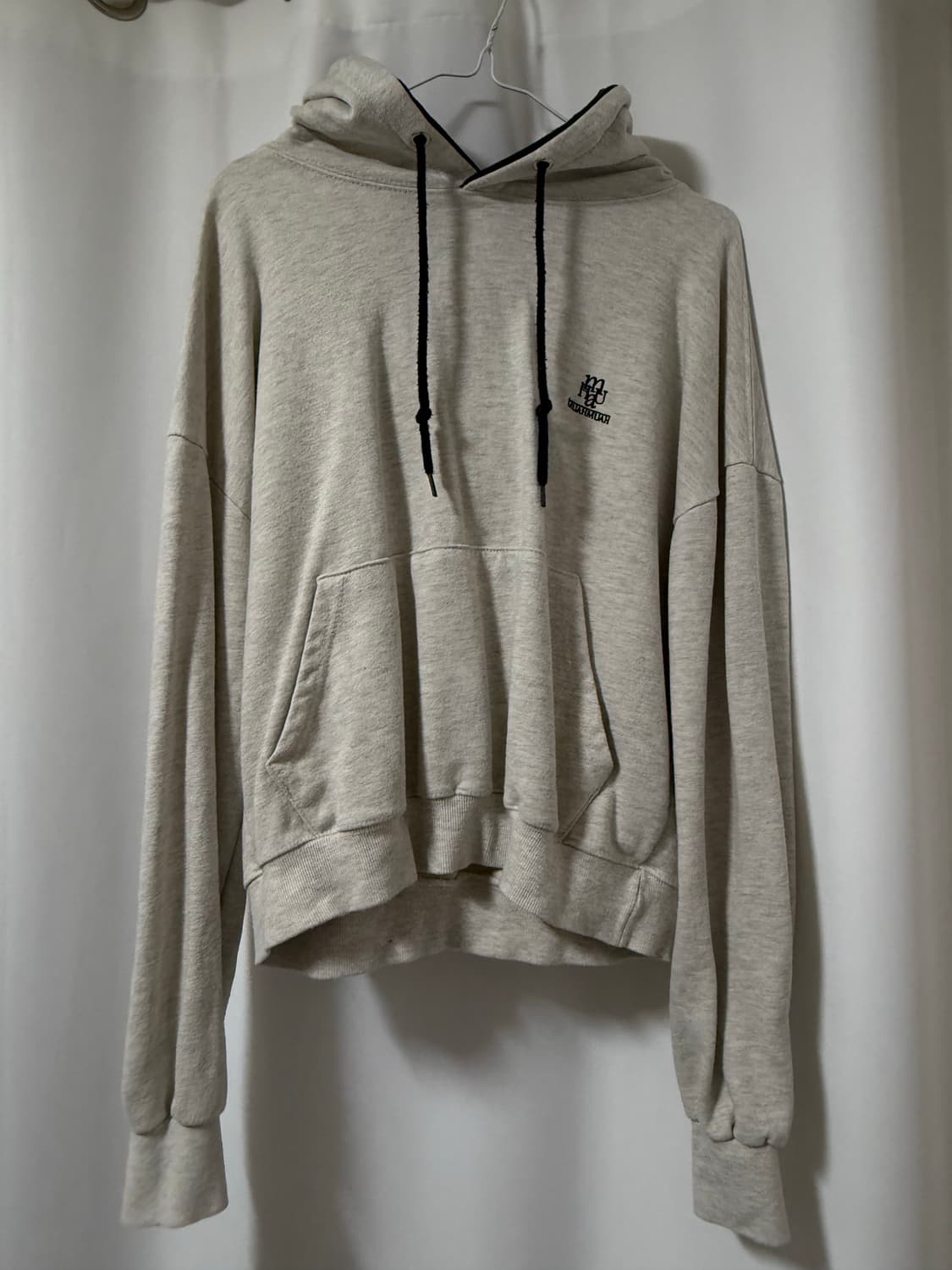 무아무아 후드티 오트밀 상품이미지2