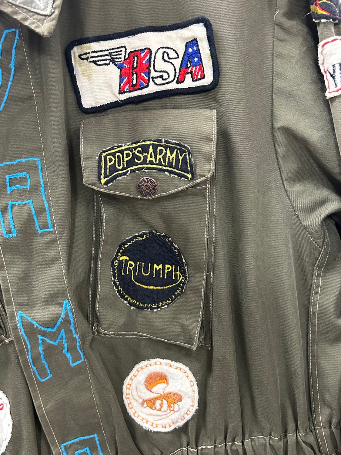 70-80s 이탈리아군 필드자켓 상품이미지4