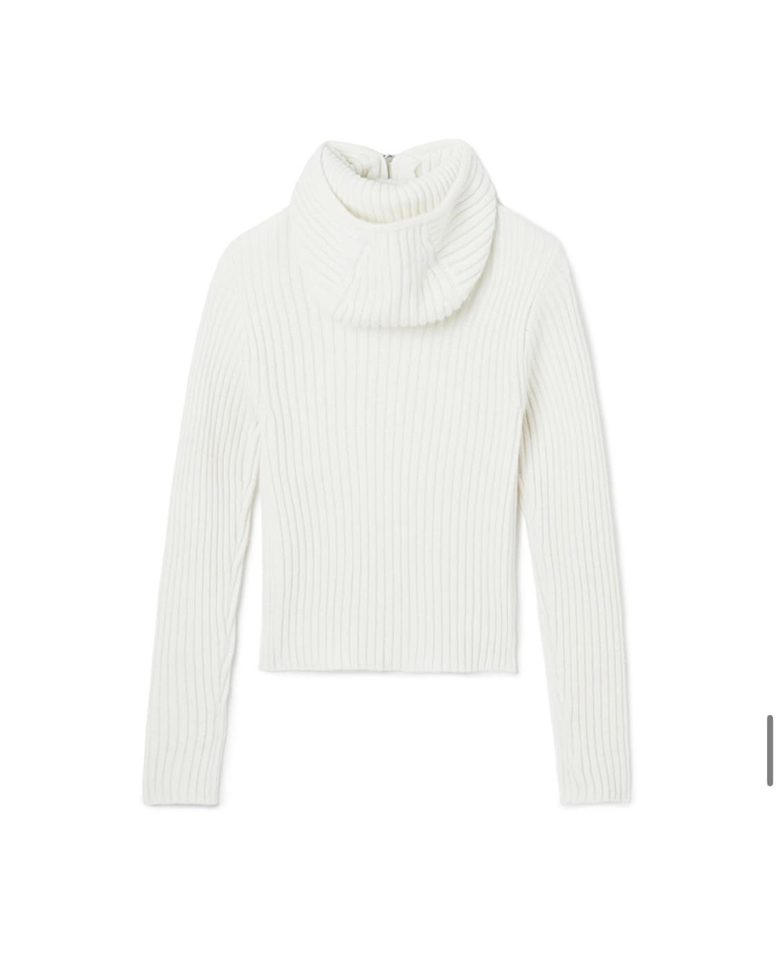 문선 바라클라바 니트 아이보리 우먼M 상품이미지5