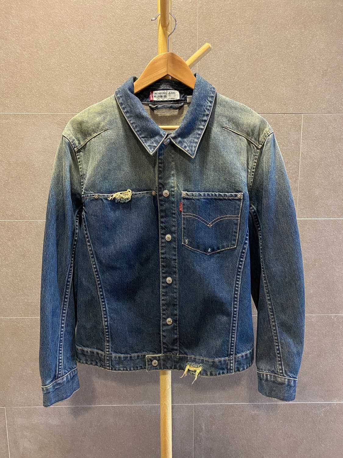 리바이스 엔지니어드진 청자켓 (M,95) 상품이미지1