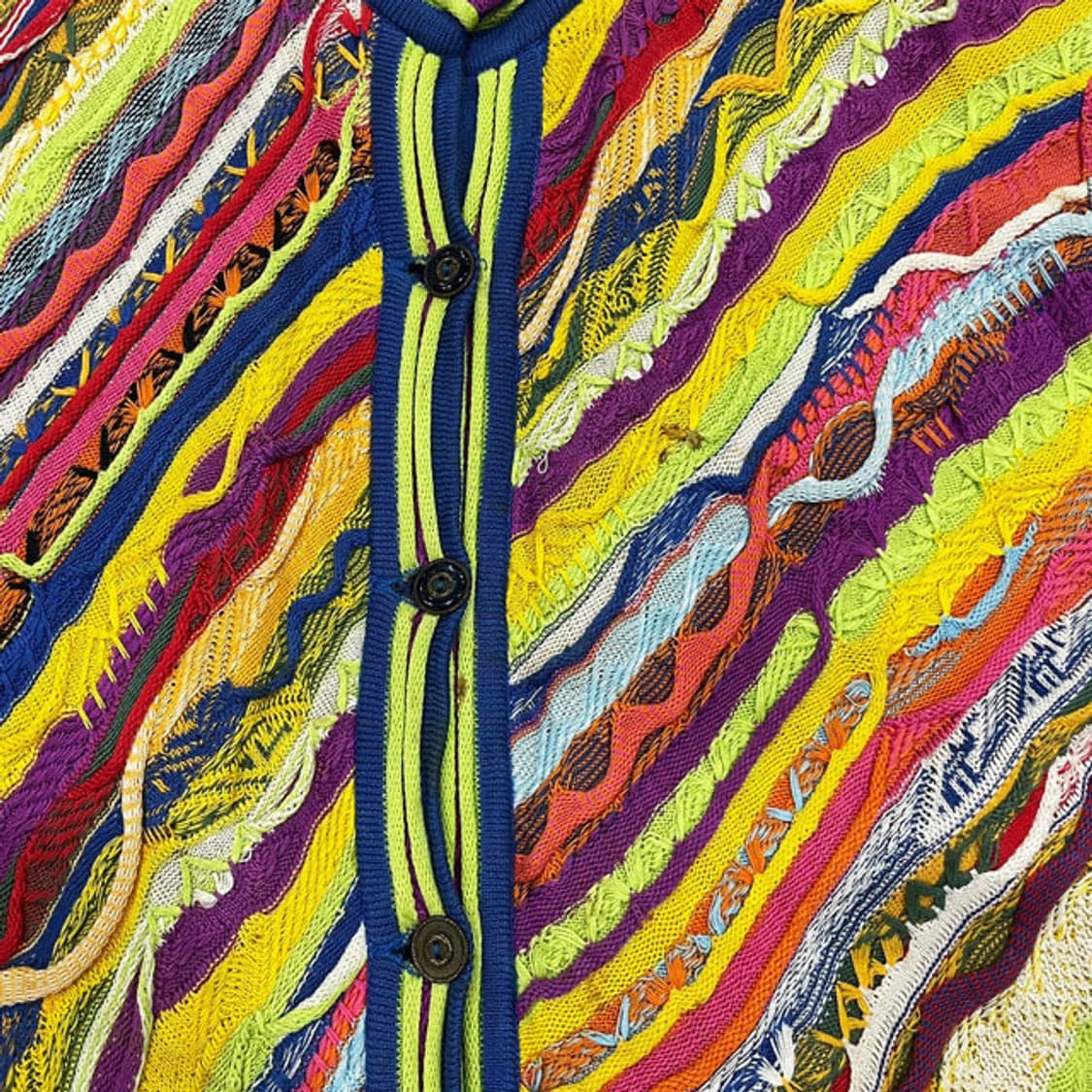 90's 쿠지 리워크 롱 가디건 (XL-2XL) 상품이미지6