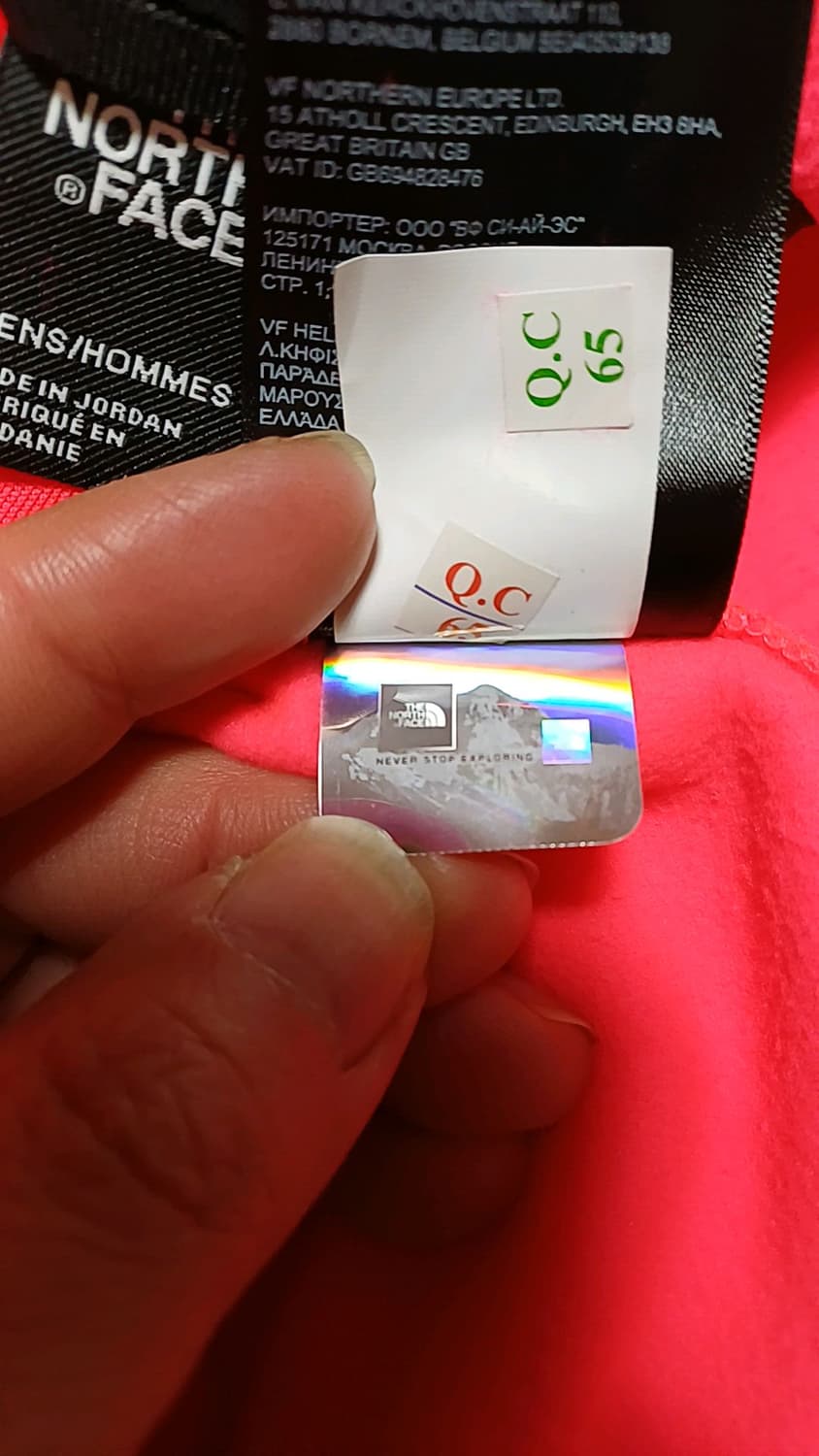 노스페이스 반집업플리스 110 가슴63 기장72 상품이미지9